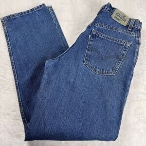 Levi’s Vintage Silvertab Blue jeans men’s size 28x32 Loose fit tapered 1996 USA